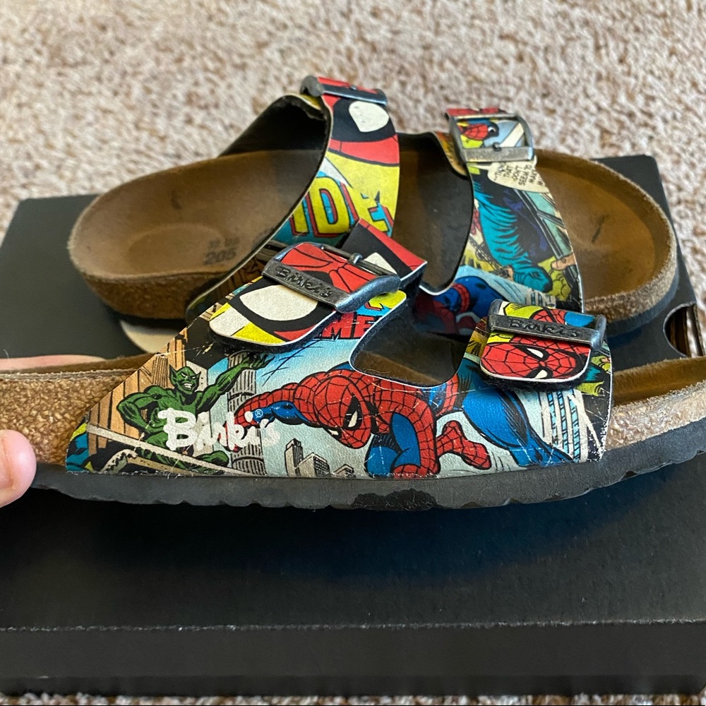 Birkenstock Spider-Man Sandals